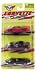 Corvette Assortment; 3-pack 1:64 Cars