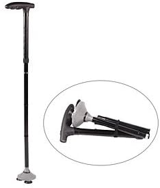 FROB SPORT KYLIN SPORTÃ¢â€žÂ¢ Adjustable Foldable Walking Stick Trekking Pole Alpenstock Hiking for Elderly