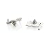 Cables to Go 40540 Drop Ceiling Track Clips - 4 Pack (Metallic)