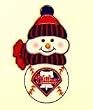 Philadelphia Phillies 3" All-Star Light Up Snowmen Set of 3 - MLB Baseball