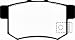 EBC Brakes DP3781/2C Redstuff Fast Street Disc Pad