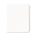Avery 01400 - Avery-Style Legal Side Tab Divider, Title: A-Z, Letter, White, 1 Set-AVE01400