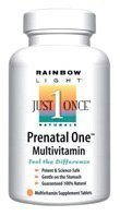 Rainbow Light Nutritional Systems - Prenatal One Multivitamin, 90 tablets Rainbow Light Nutritional Systems - Prenatal One Multivitamin, 90 tablets