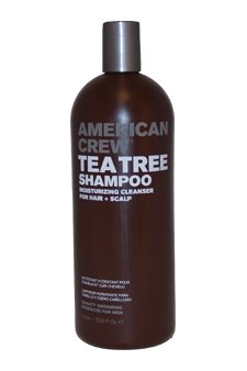Tea Tree Shampoo by American Crew for Men - 33.8 oz Shampoo