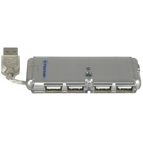 ITX302 USB 2.0 Hub 4Way Silver