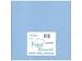 Paper Accents Cardstock 12x12 Solid Blue Willow- 65 lb