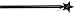 Estate Flag Pole with Black Country Star Tip