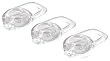 Spare Large Eartips Kit Discovery 925 (pack of 3 )