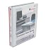 Economy D-Ring Vinyl View Binder, 1in Capacity, White