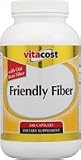 Vitacost Friendly Fiber -- 240 Capsules