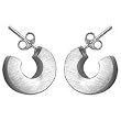 Beautiful Earrings Silver Indian Jewelry 1.5 inches