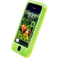 Cellet iPhone Green Silicone Case- retail packaging