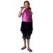 Pop Rock Star Diva Dressup Halloween Costume Purple
