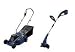 1400W ELECTRIC MOWER AND 18V STRIMMER / TRIMMER