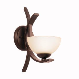 Kichler Lighting 45161OZ Bellamy 1-Light Halogen Wall Sconce, Olde Bronze