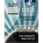 King James Version Alexander Scourby Bible Dramatized: 62 CDs with Black Nylon Zipper Pack
