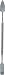 SE Double Ended Spatula - 6.5