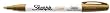 Sharpie Paint Marker Gold Pen Oil Base Fine Point (1-Each)