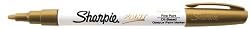 Sharpie Paint Marker Gold Pen Oil Base Fine Point (1-Each)