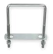 Battalion 1WBF6 Square U bolts, 4 Lx6 Hx3/8 In W