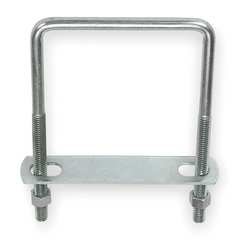 Battalion 1WBF6 Square U bolts, 4 Lx6 Hx3/8 In W