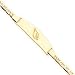 14K Arizona Cardinals Medium Logo Id w/Anchor Chain