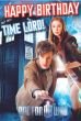 Doctor Who & Amy Pond Birthday Card