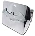 Search : Batman Chrome Metal Hitch Cover with 3D Chrome Bat