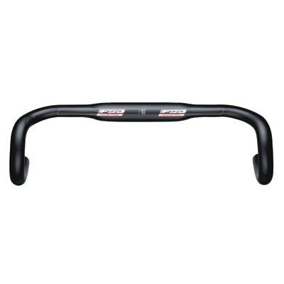 FSA Wing Pro Compact Handlebar Black Alloy, 31.8x38cm