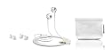 Sennheiser CX 300-II Eco High quality Noise isolating Ear canal Phones -White