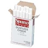 SPR31440 - Dustless Chalk, 3-1/4x3/8, White