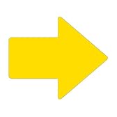 矢印ステッカー 819-70