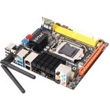 ECS LGA1155/ Intel Z77/ DDR3/ SATA3 and USB3.0/ A and V and 2GbE/ Mini-ITX Motherboard  Z77ITX-A-E