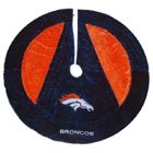 Denver Broncos Christmas Tree Skirt