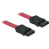 DeLock SATA Kabel 50cm gerade/gerade Kabel 1 x HDD 2 x  7 pol SATA 0.50 m