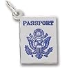 Low price Passport Charm by Rembrandt Charms