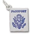 Passport Charm by Rembrandt Charms