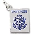 Passport Charm by Rembrandt Charms