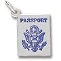 Passport Charm by Rembrandt Charms