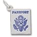 Jewelry : Passport Charm by Rembrandt Charms