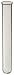 Kimble Kimax 45050-25200 N-51A Borosilicate Glass Test Tube, with Lip, No Marking Spot, 25mm OD x 200mm L, Pack of 24