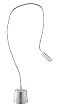 Adesso Eternity Extended Gooseneck Desk Lamp, Satin Steel
