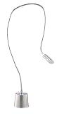 Adesso Eternity Extended Gooseneck Desk Lamp, Satin Steel