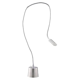 Adesso Eternity Extended Gooseneck Desk Lamp, Satin Steel