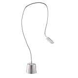 Adesso Eternity Extended Gooseneck Desk Lamp, Satin Steel