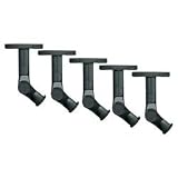 Sanus Systems Wms5-B Wall Or Ceiling Speaker Mounts (Black, 5-Pk)