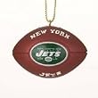 New York Jets 1.75" Resin Football Christmas Ornament - NFL Football