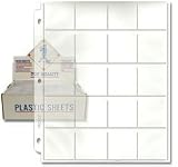 BCW Vinyl 20-pocket Page (250 Count) - Coin Collecting Supplies