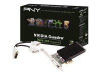 PNY Quadro NVS 300 DVI PCI-E x1 LowProfile 512MB GDDR3 64bit DSM59 Dual DVI-I SL fuer Wind Preisvergleich