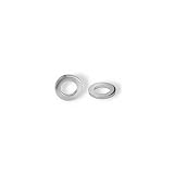 McGard 78713 Stainless Steel Cragar Center Hole Mag Washer - Pack of 10